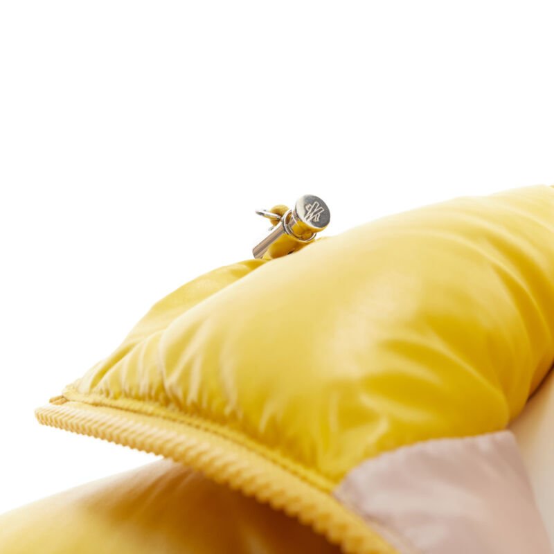 Moncler Yellow Goose Down Puffer - Image 10