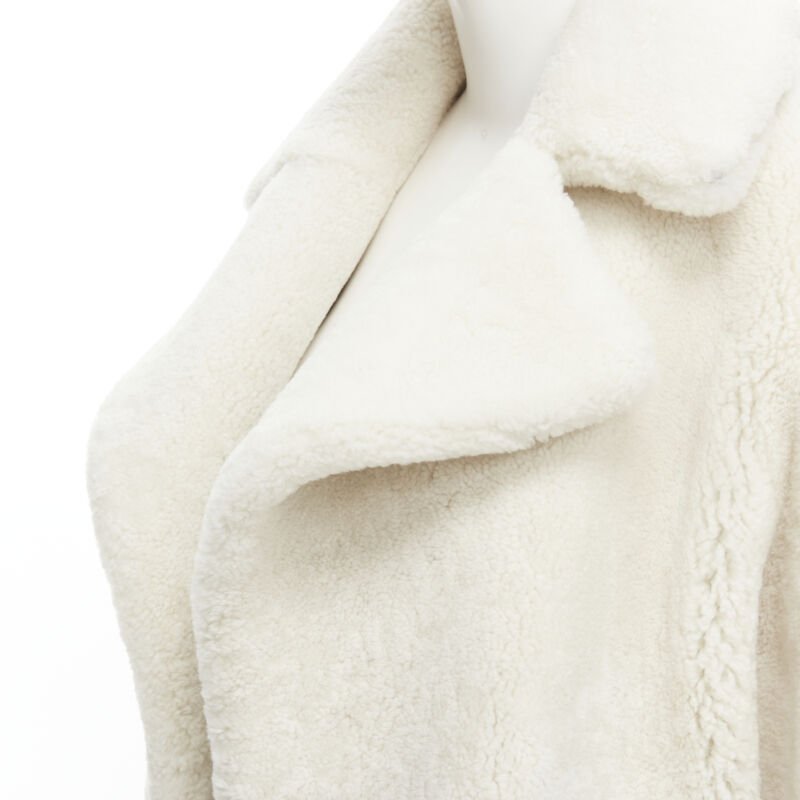 Martin Grant Oversized Teddy Coat - Back view