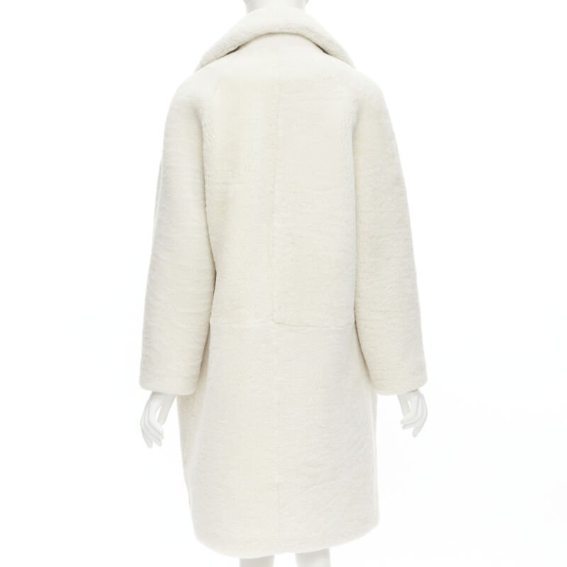 Martin Grant Oversized Teddy Coat - Side view