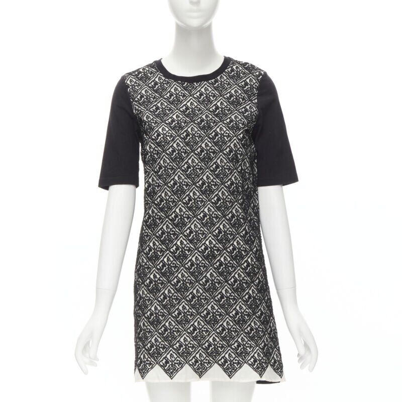 Giambattista Valli Jacquard T-shirt Dress