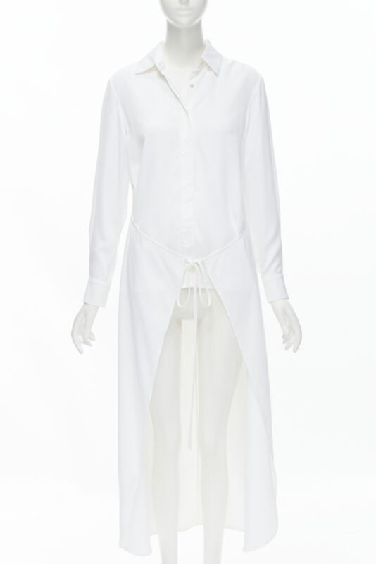 Rosetta Getty High Low Train Shirt