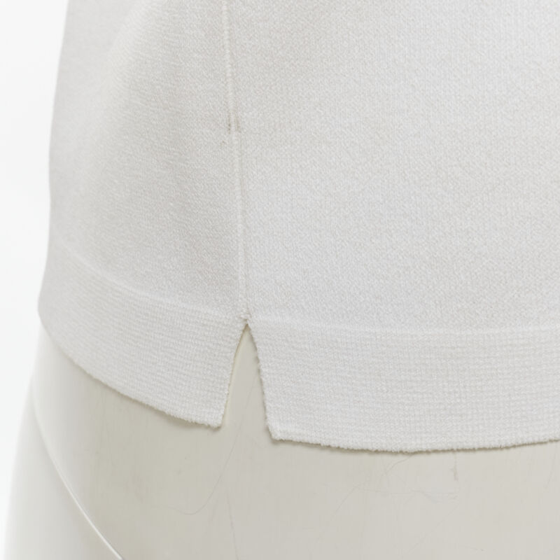 Louis Vuitton White Sleeveless Top - Image 12