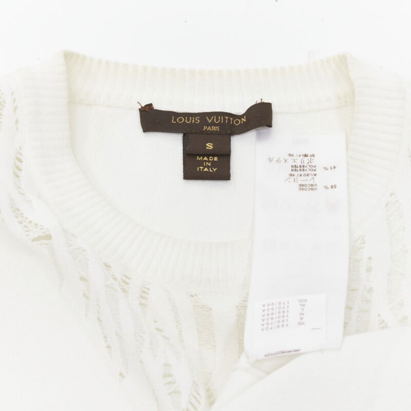 Louis Vuitton White Sleeveless Top - Image 14