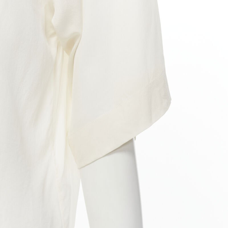 Chloe Split Back Silk Top - Image 10