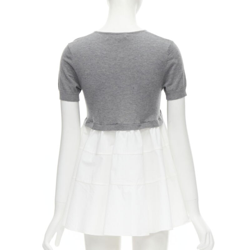 Co Cropped Layered Top - Side view