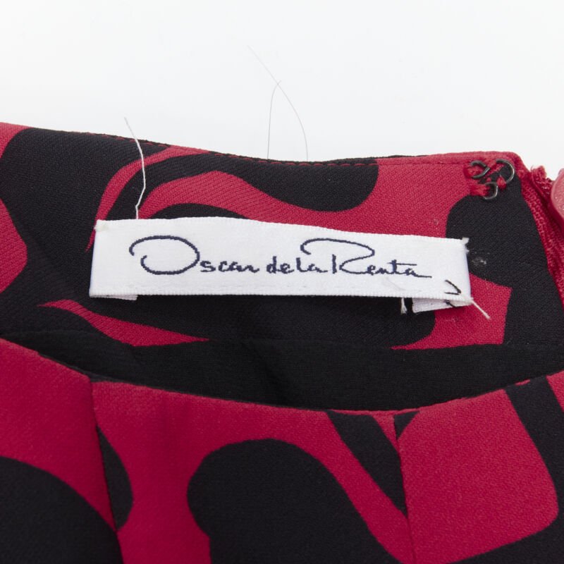Oscar De La Renta Panelled Flared Dress - Image 11