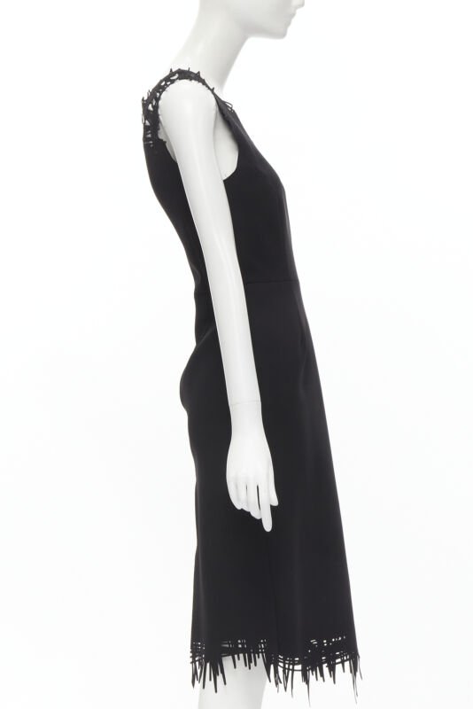 Oscar De La Renta Scribble Sheath Dress - 4
