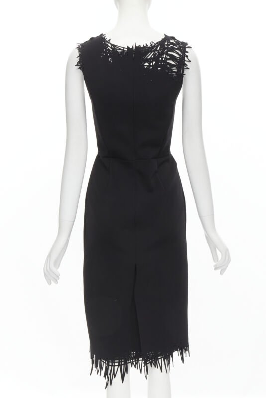 Oscar De La Renta Scribble Sheath Dress - Side view