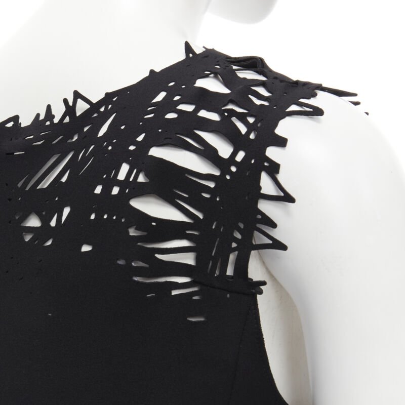 Oscar De La Renta Scribble Sheath Dress - Detail 2
