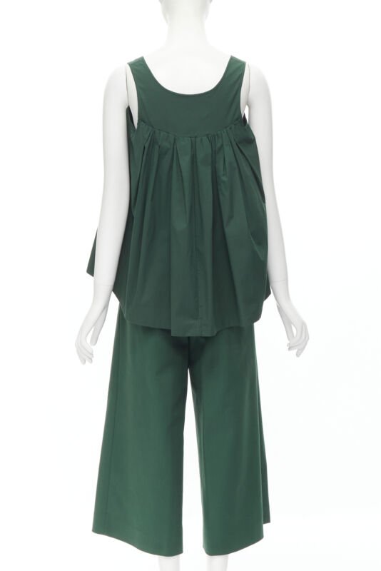 Rochas Cotton Vest Pantsuit - Side view