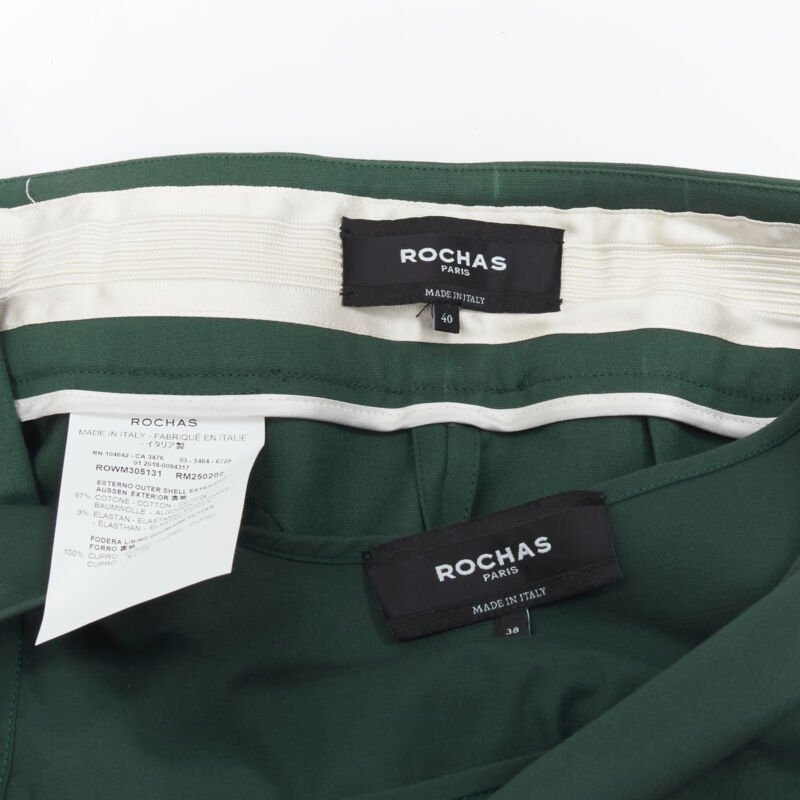 Rochas Cotton Vest Pantsuit - Image 14