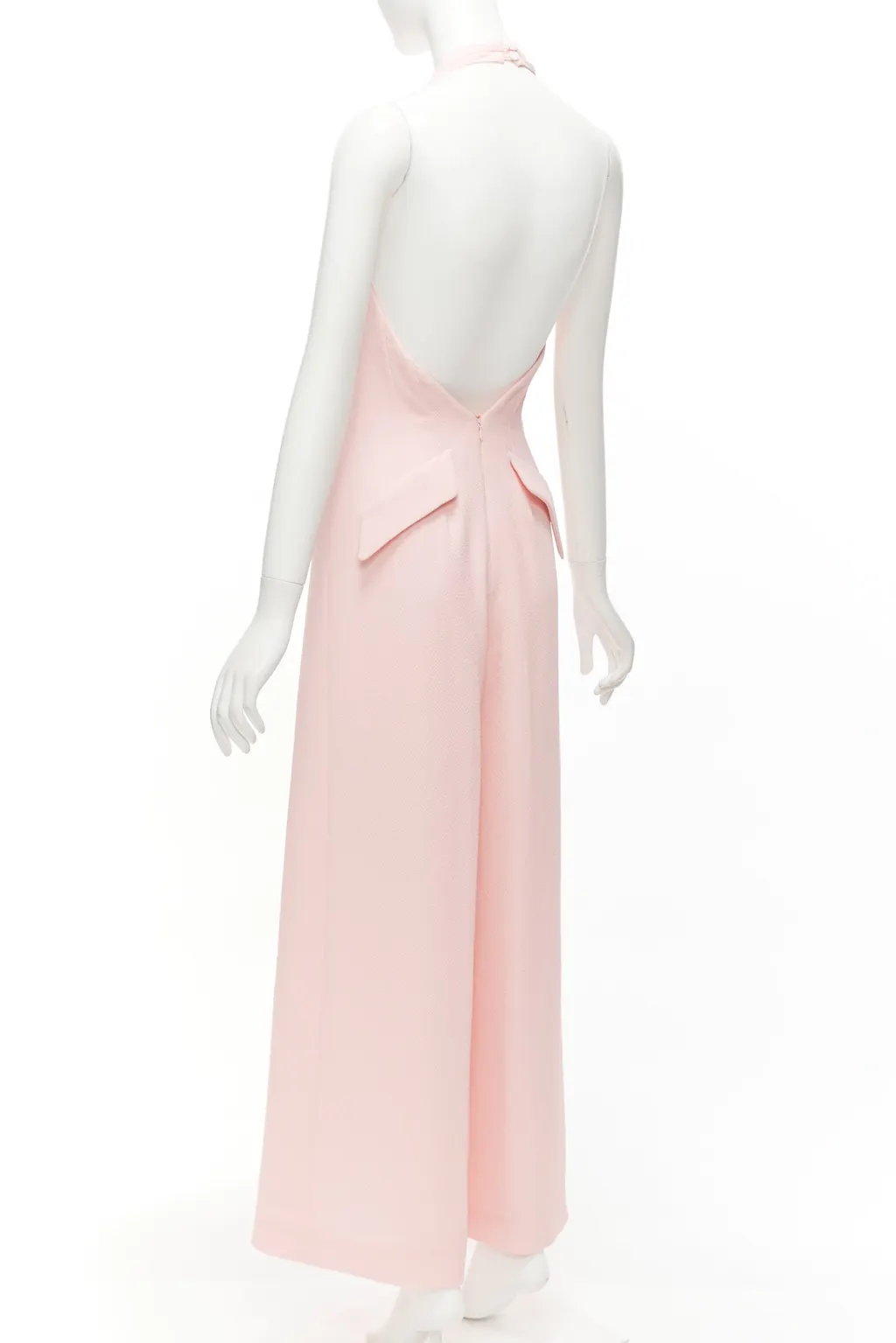Emilia Wickstead Sabryn Pink Polyester Never worn - Back View