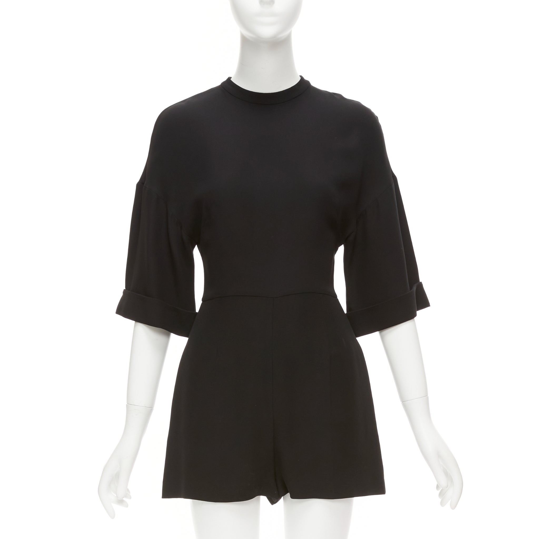 Valentino Garavani Silk Bell Playsuit