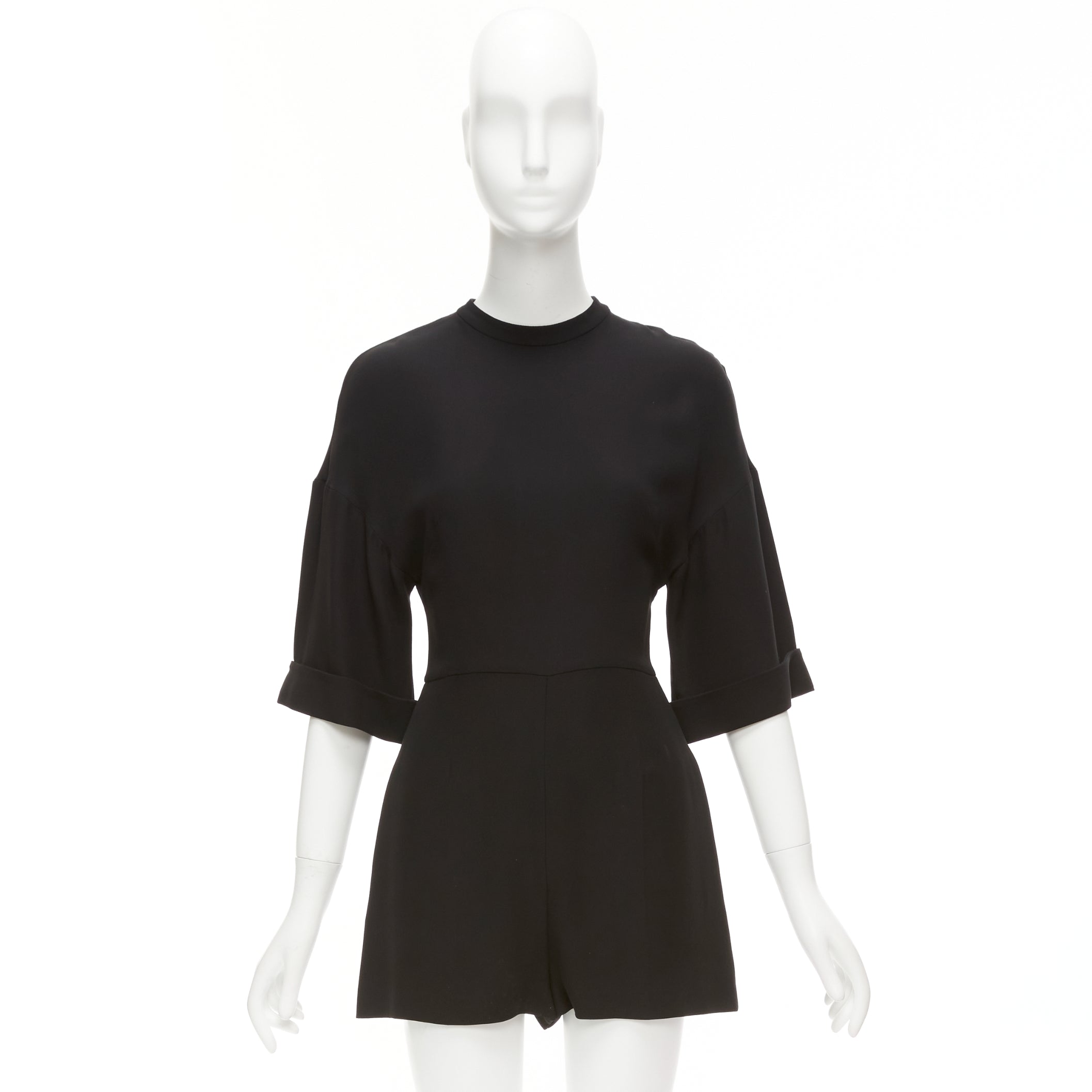 Valentino Garavani Silk Bell Playsuit - Image 11