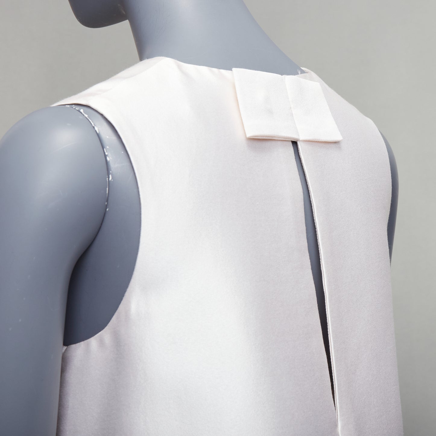 Melitta Baumeister Bow Back Tent Dress - Back view