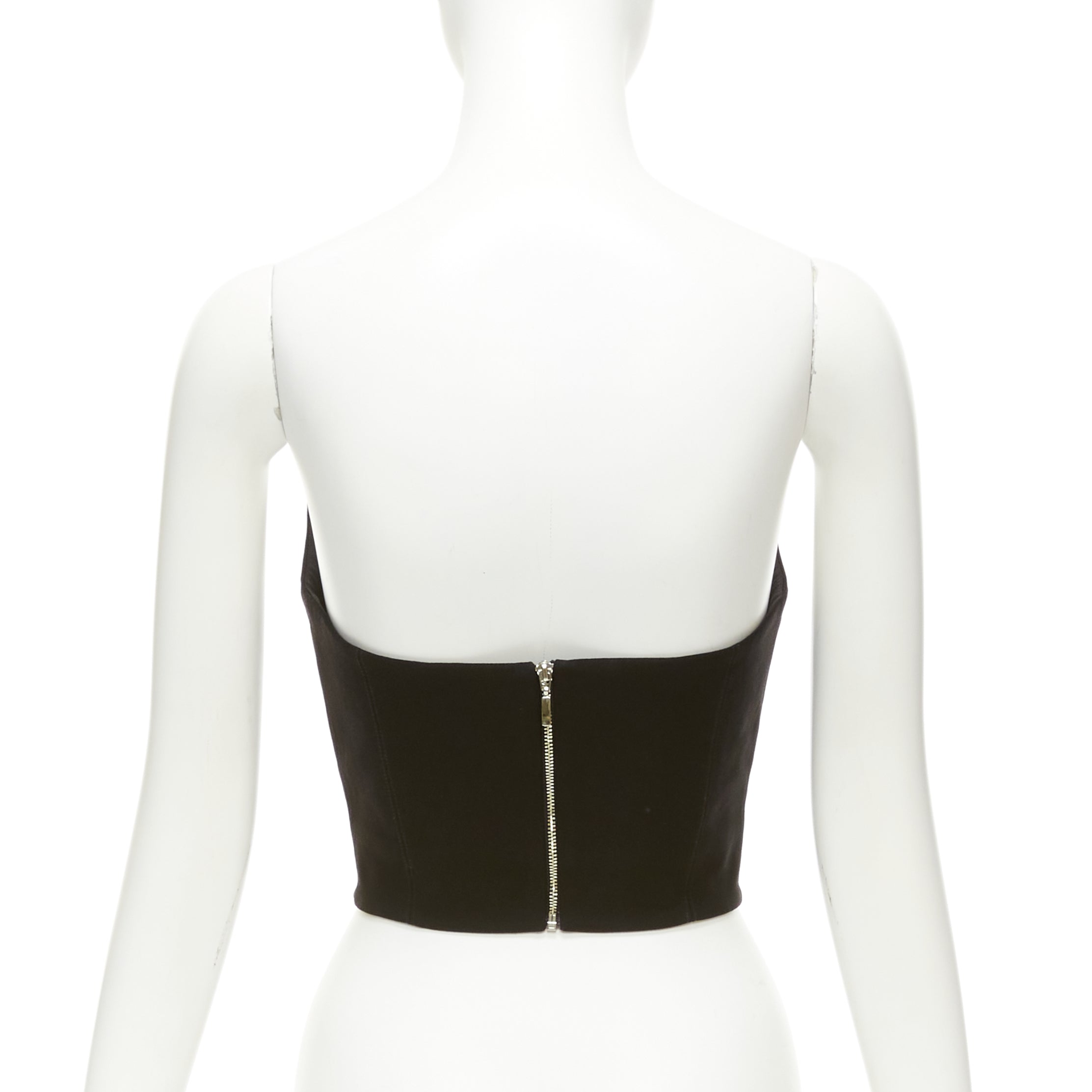 Rozie Corsets Boned Corset Top - Side view