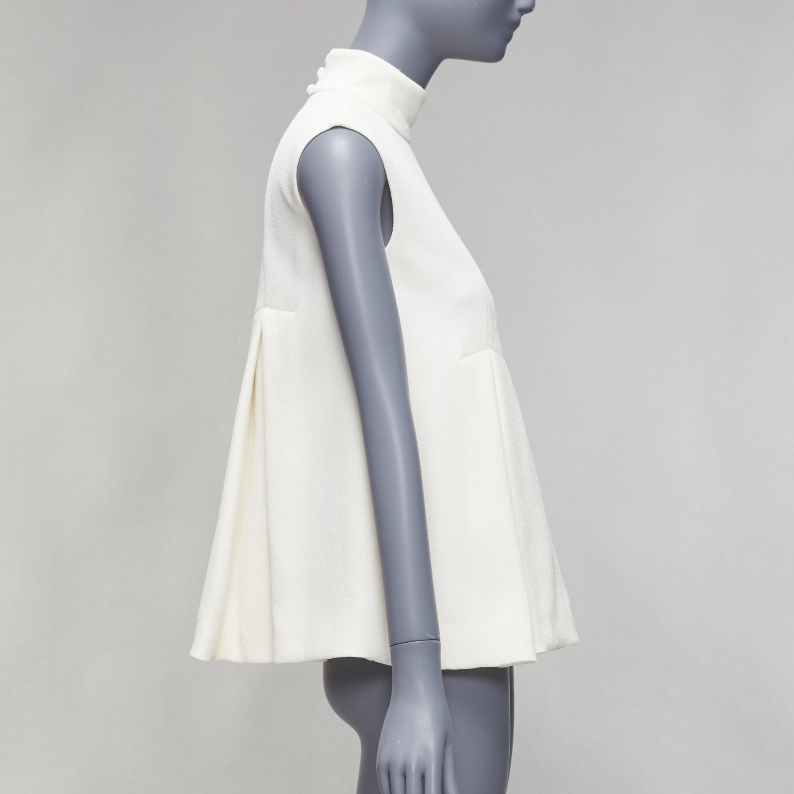 Emilia Wickstead Pleated Peplum Top - 4