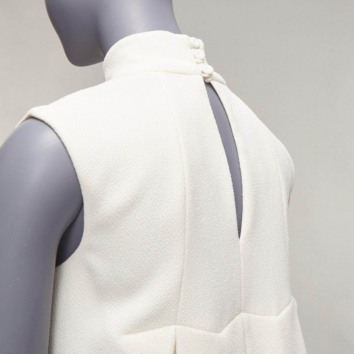 Emilia Wickstead Pleated Peplum Top - Detail 2