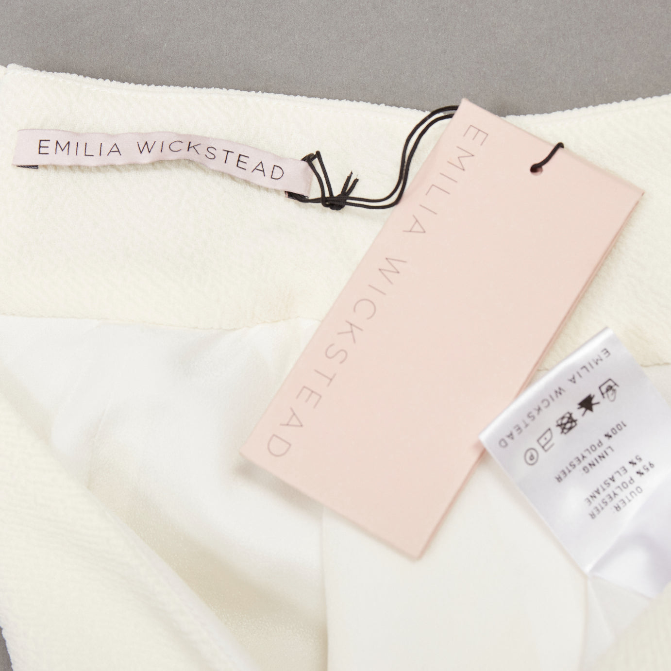 Emilia Wickstead Pleated Peplum Top - Image 10