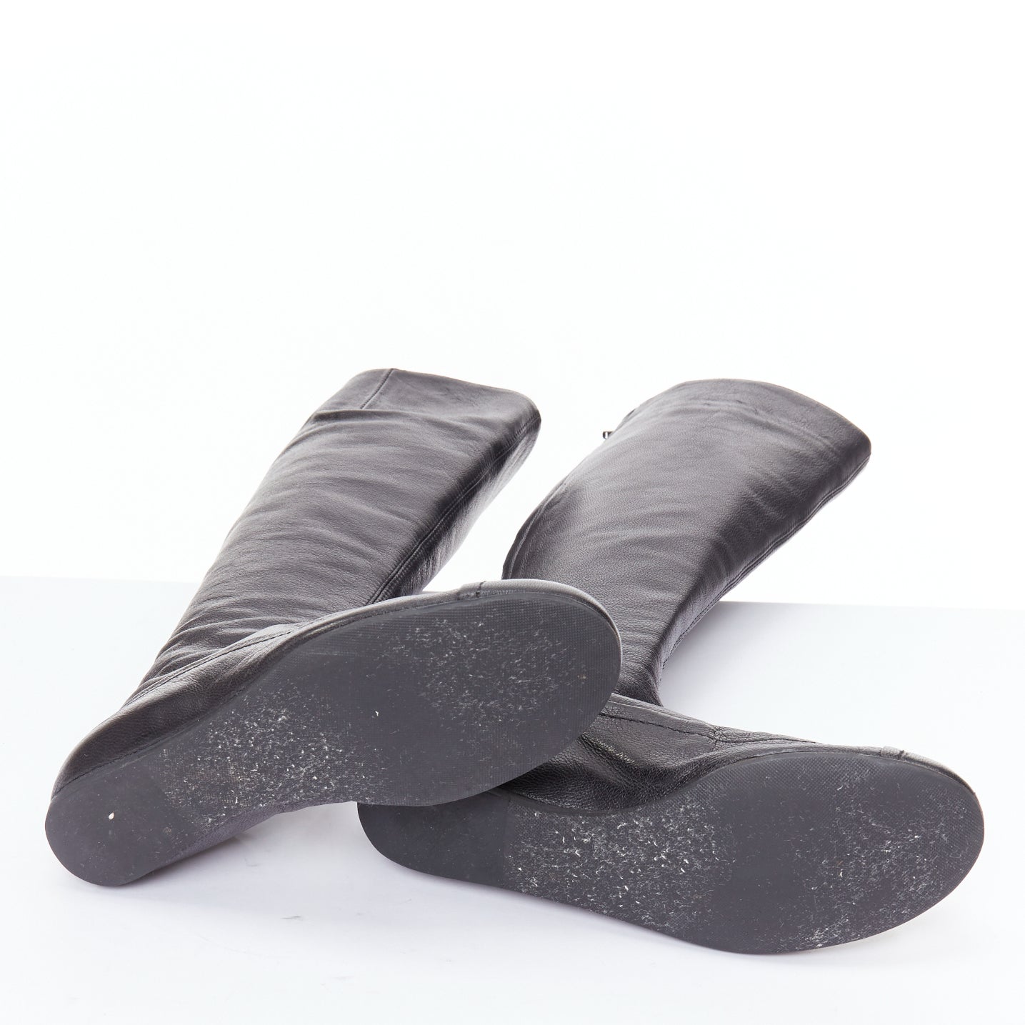 Lanvin Patent Corset Lace Boots - Image 12