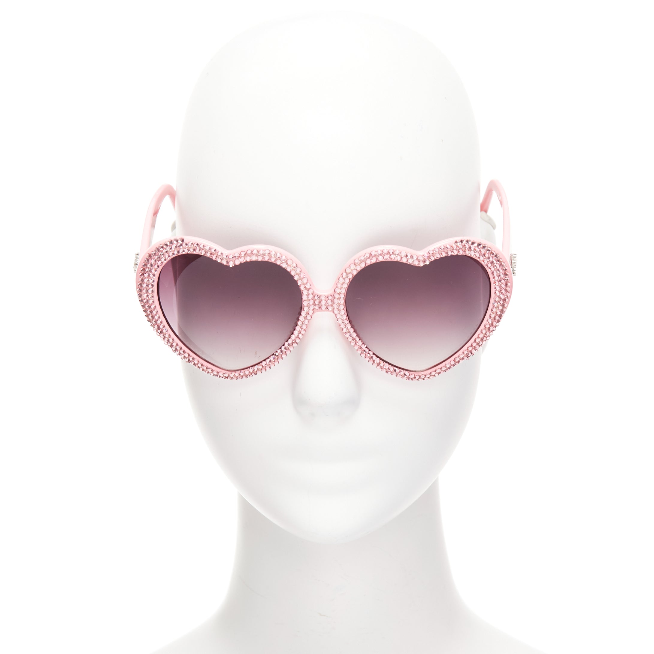 A-morir Crystal Heart Sunglasses