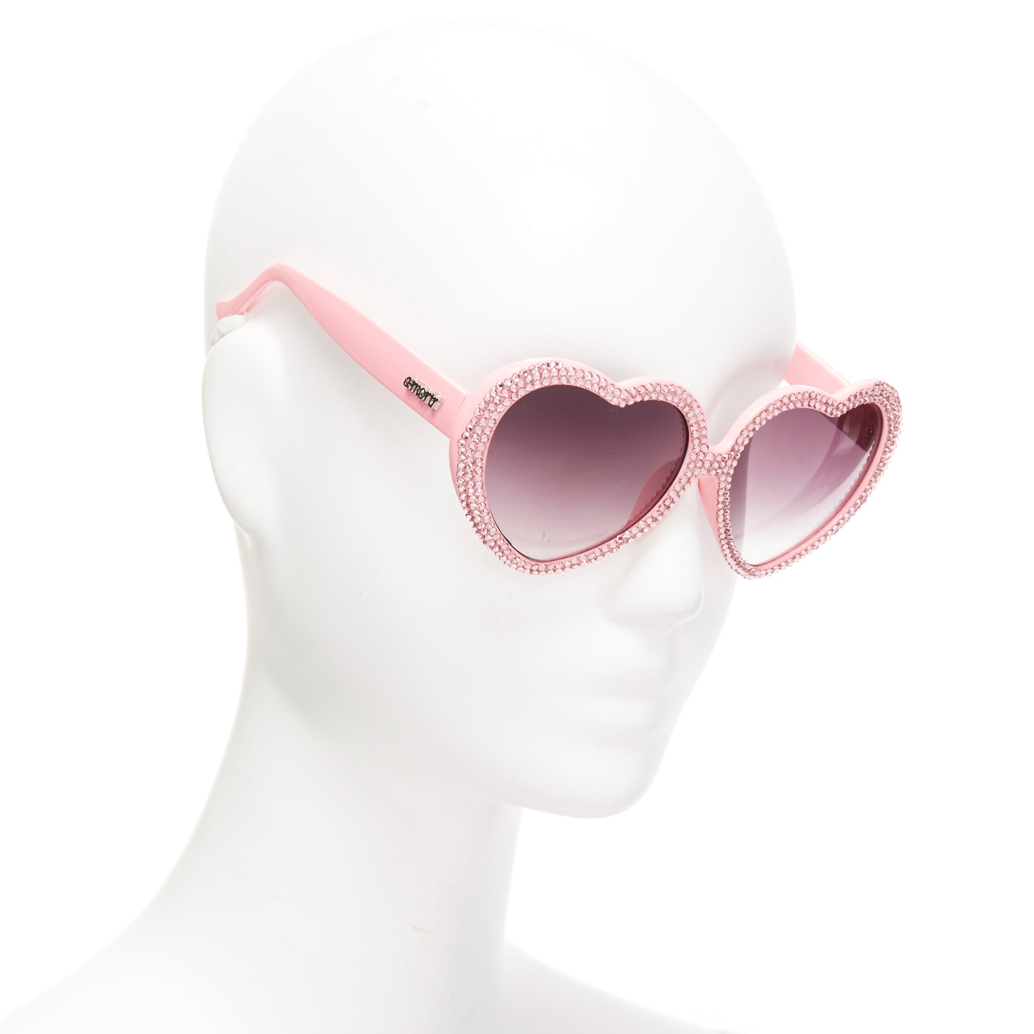 A-morir Crystal Heart Sunglasses - Image 6