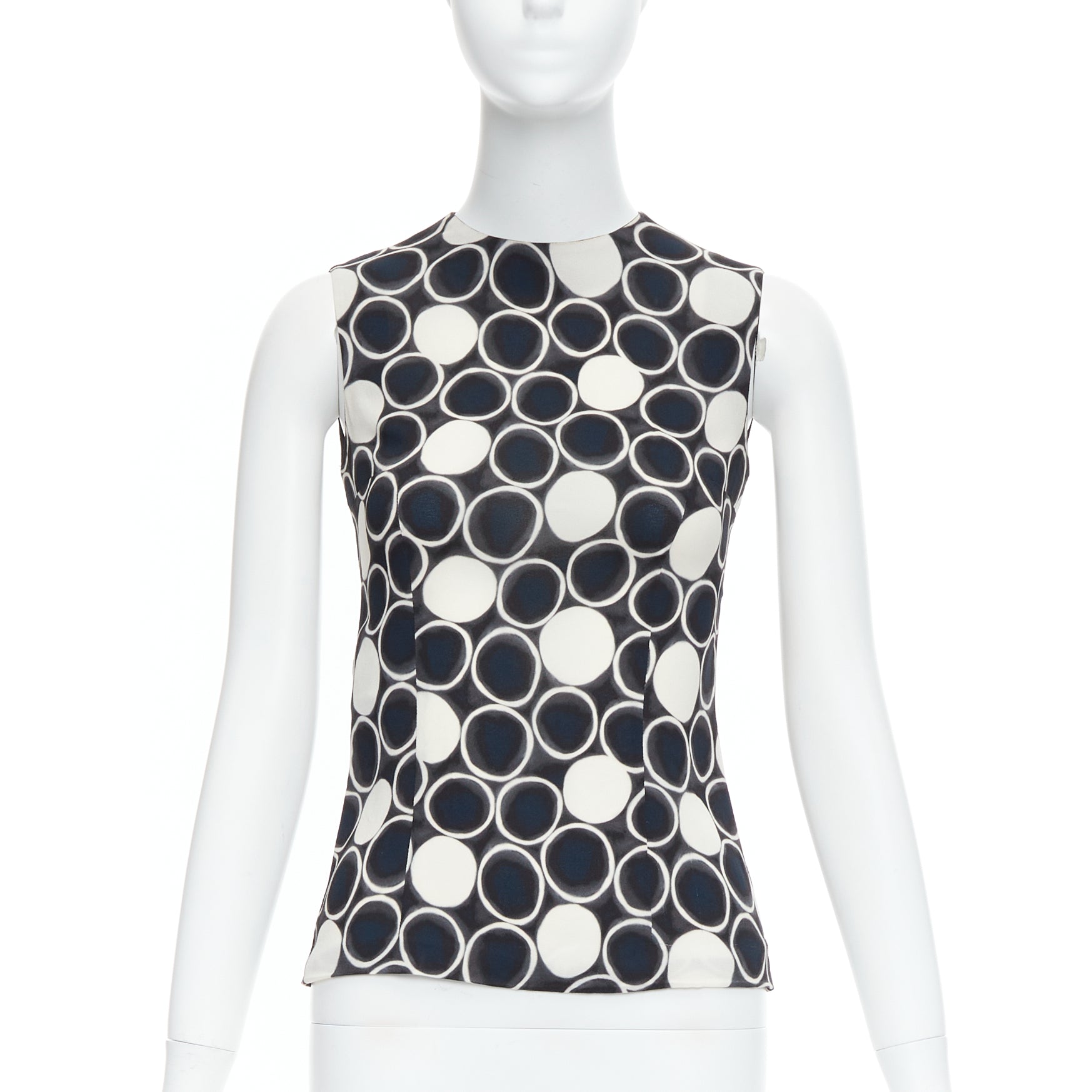 Miu Miu Circle Print Tank
