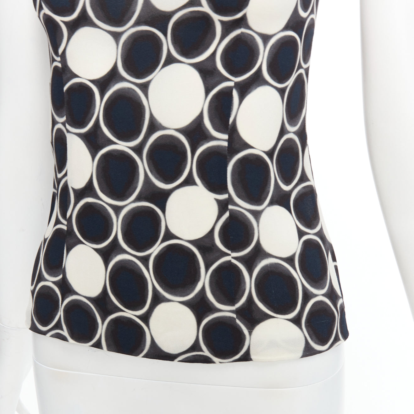 Miu Miu Circle Print Tank - Back view