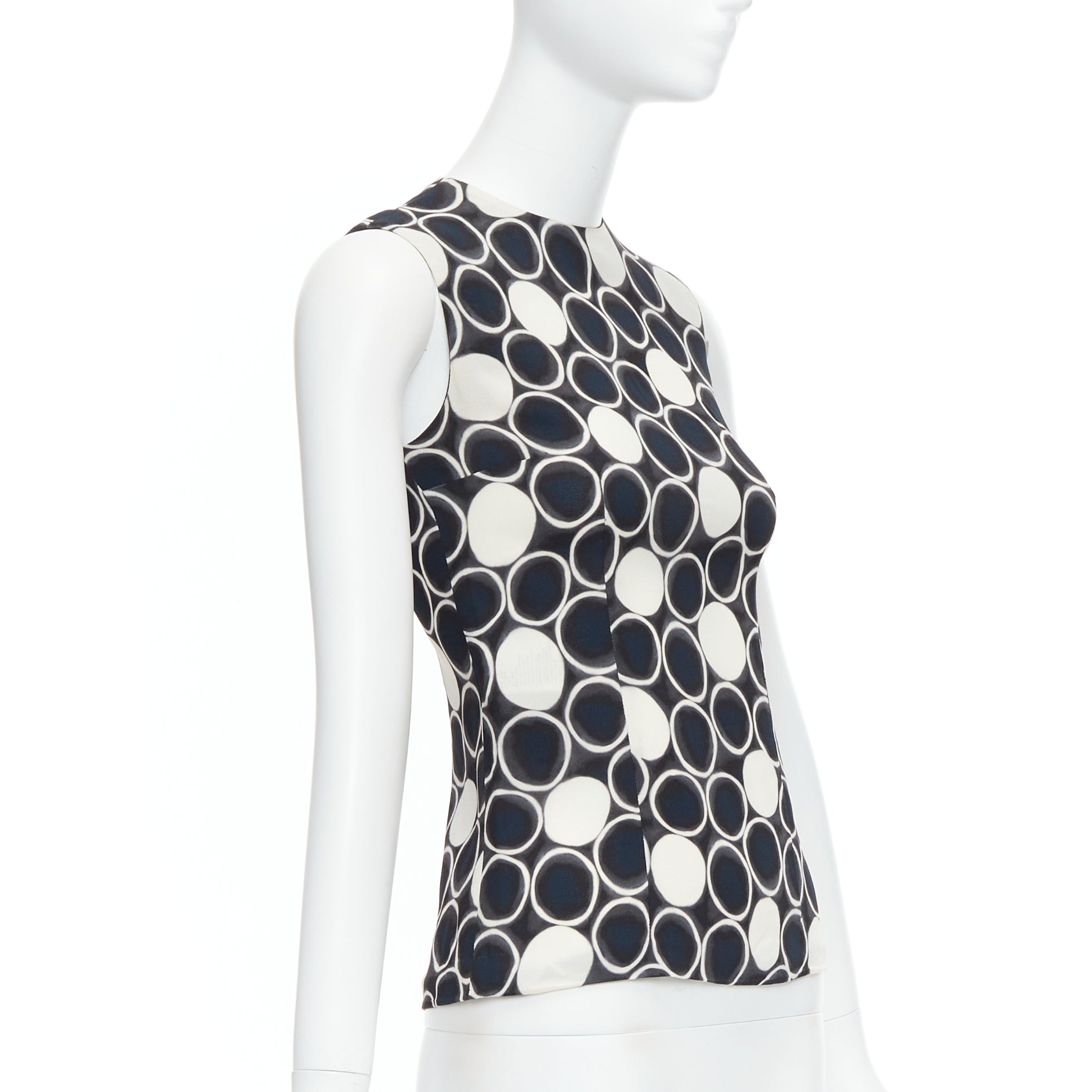 Miu Miu Circle Print Tank - Image 6