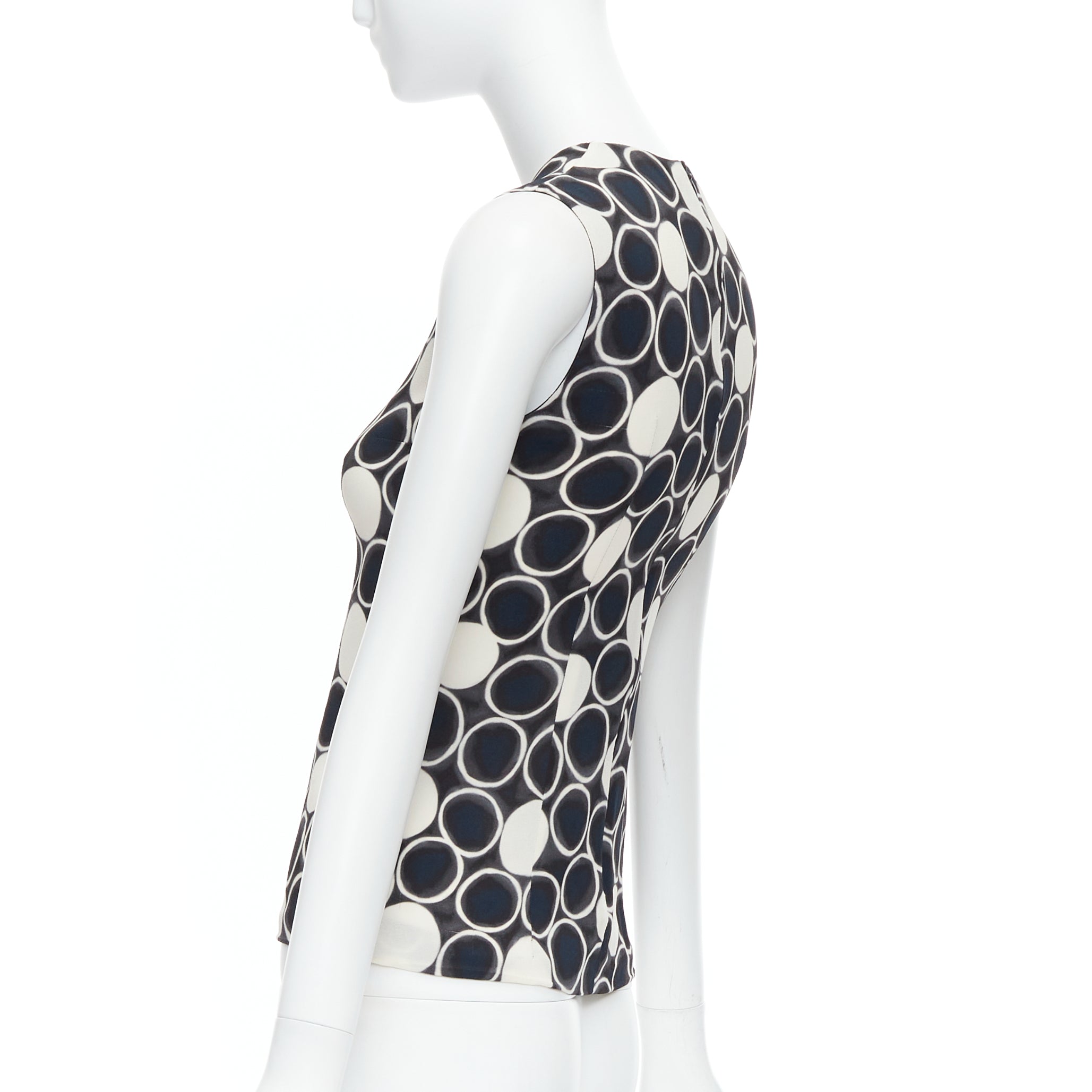 Miu Miu Circle Print Tank - Detail 1