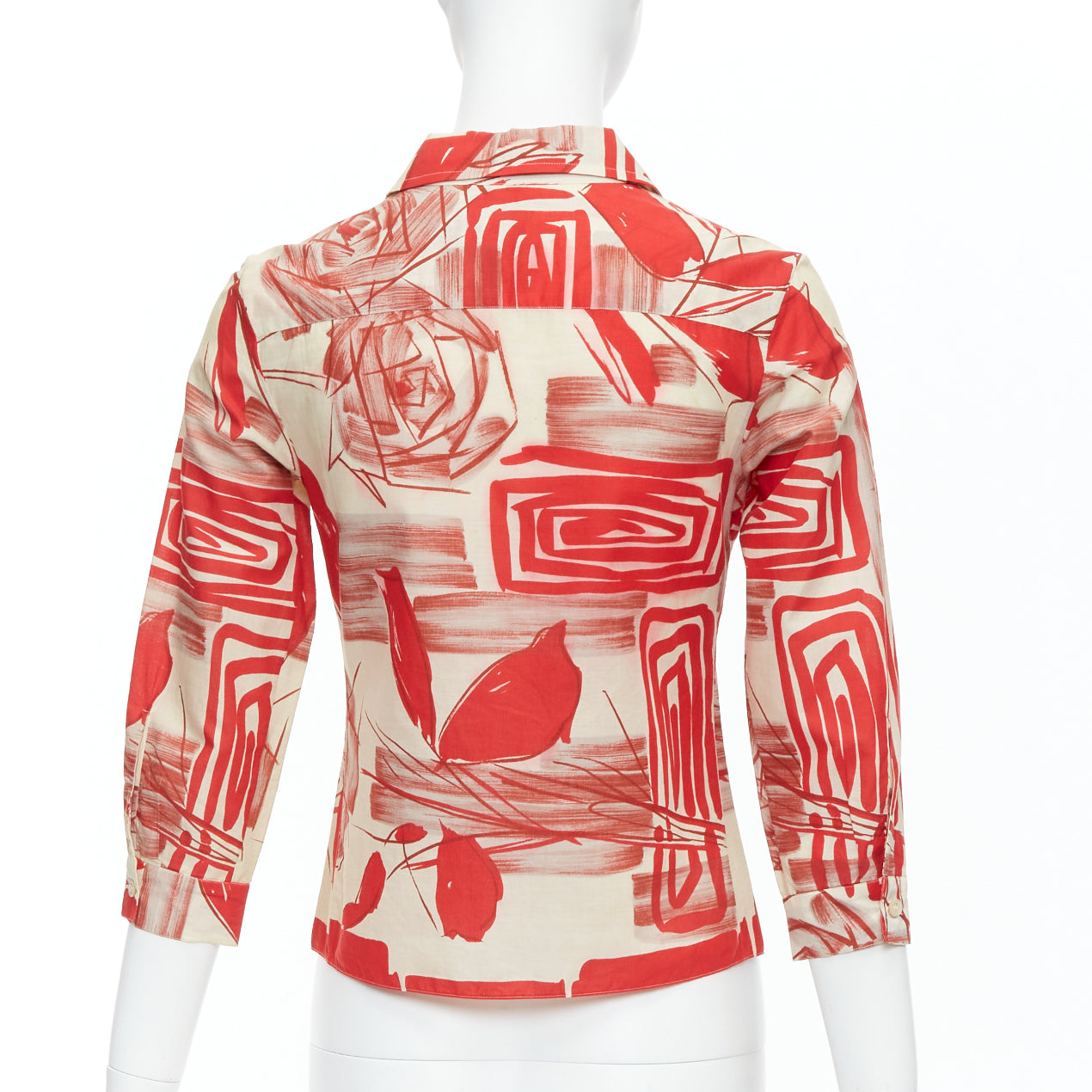Marni Floral Crop Shirt - Side view