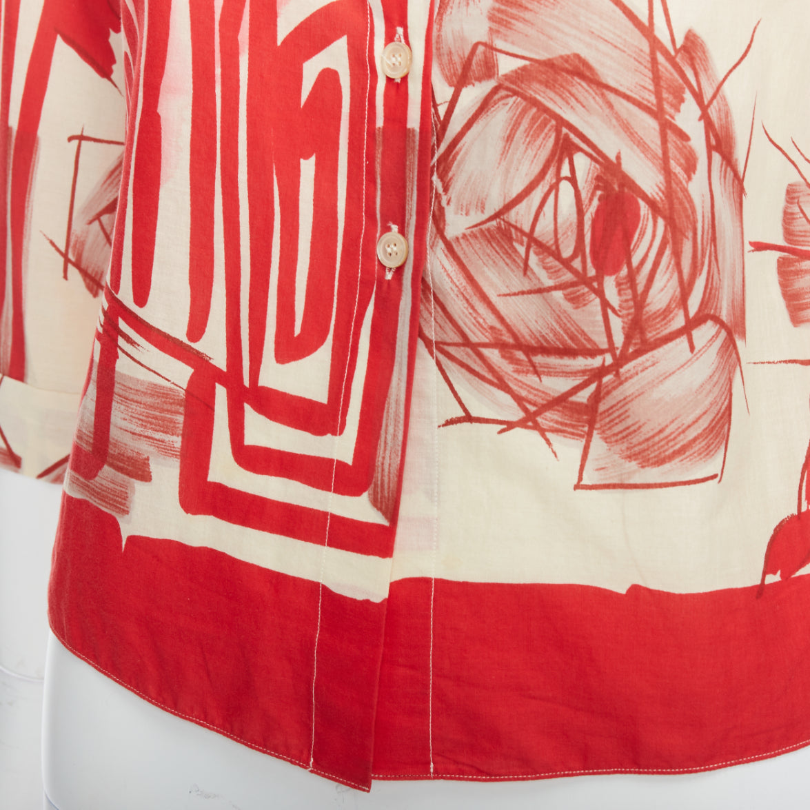 Marni Floral Crop Shirt - Detail 2