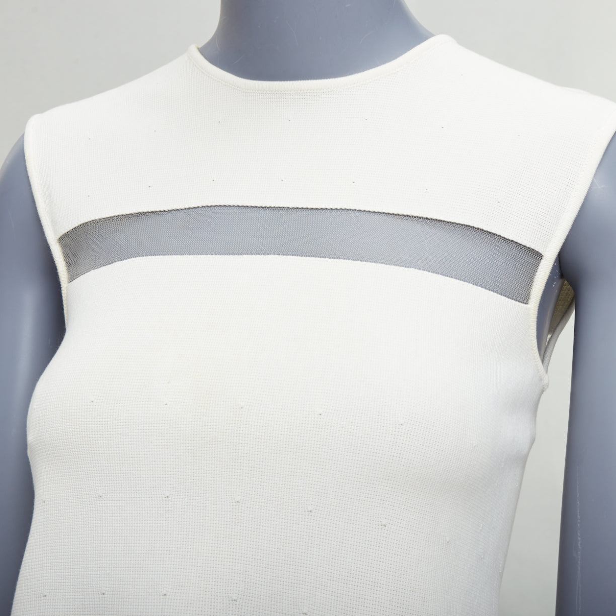 Giambattista Valli Sheer Panel Top - Back view