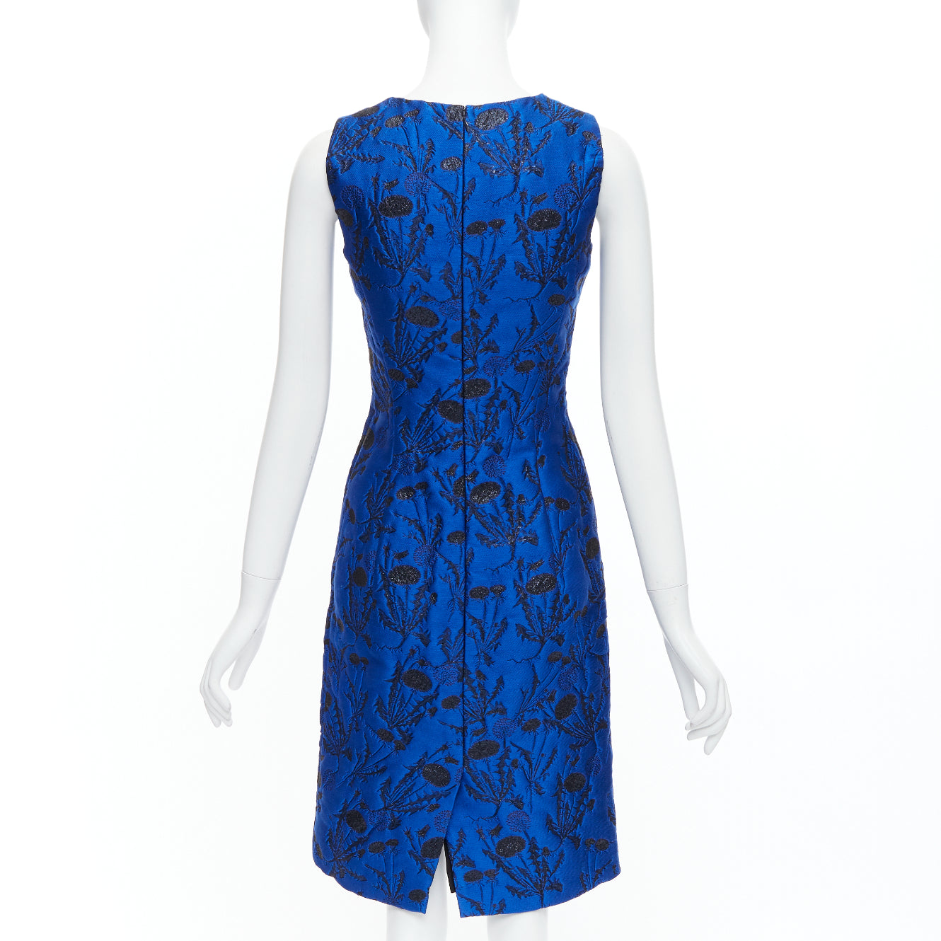 Oscar De La Renta Lurex Cloque Dress - Side view