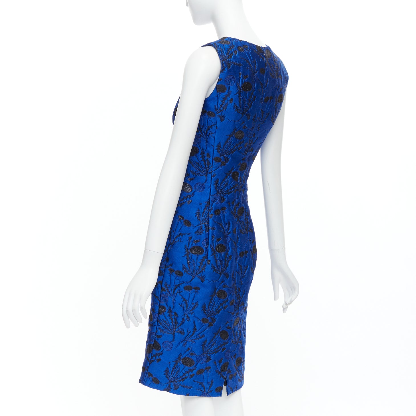 Oscar De La Renta Lurex Cloque Dress - Detail 1