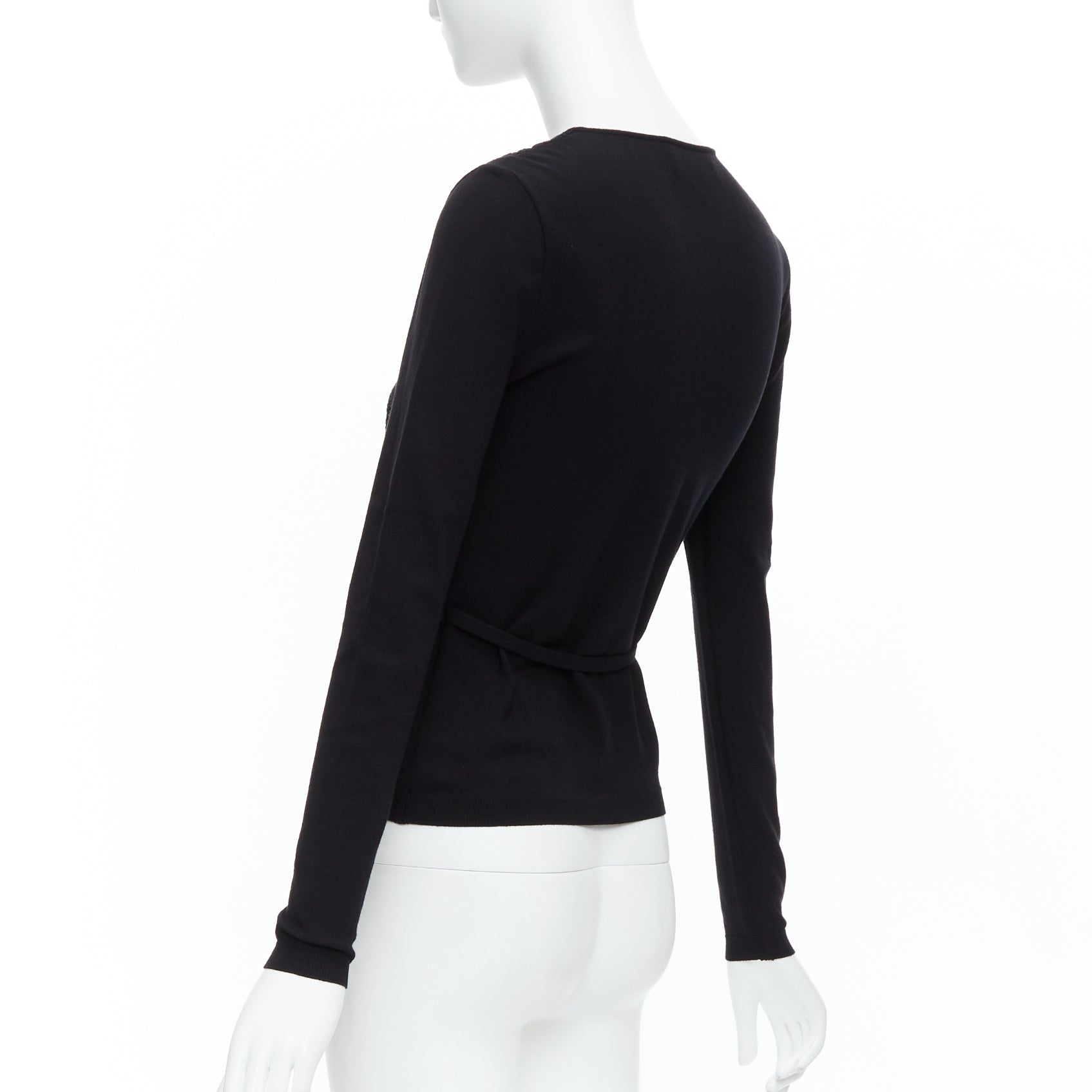 Giambattista Valli Overlay Bow Lace Sweater - Detail 1