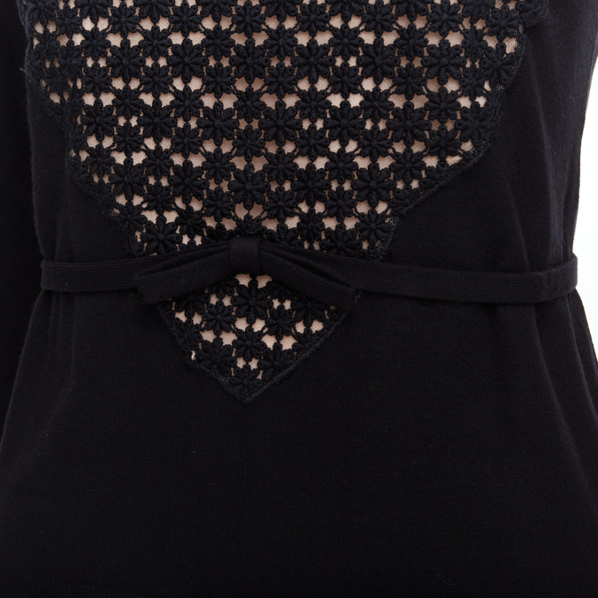 Giambattista Valli Overlay Bow Lace Sweater - Detail 2