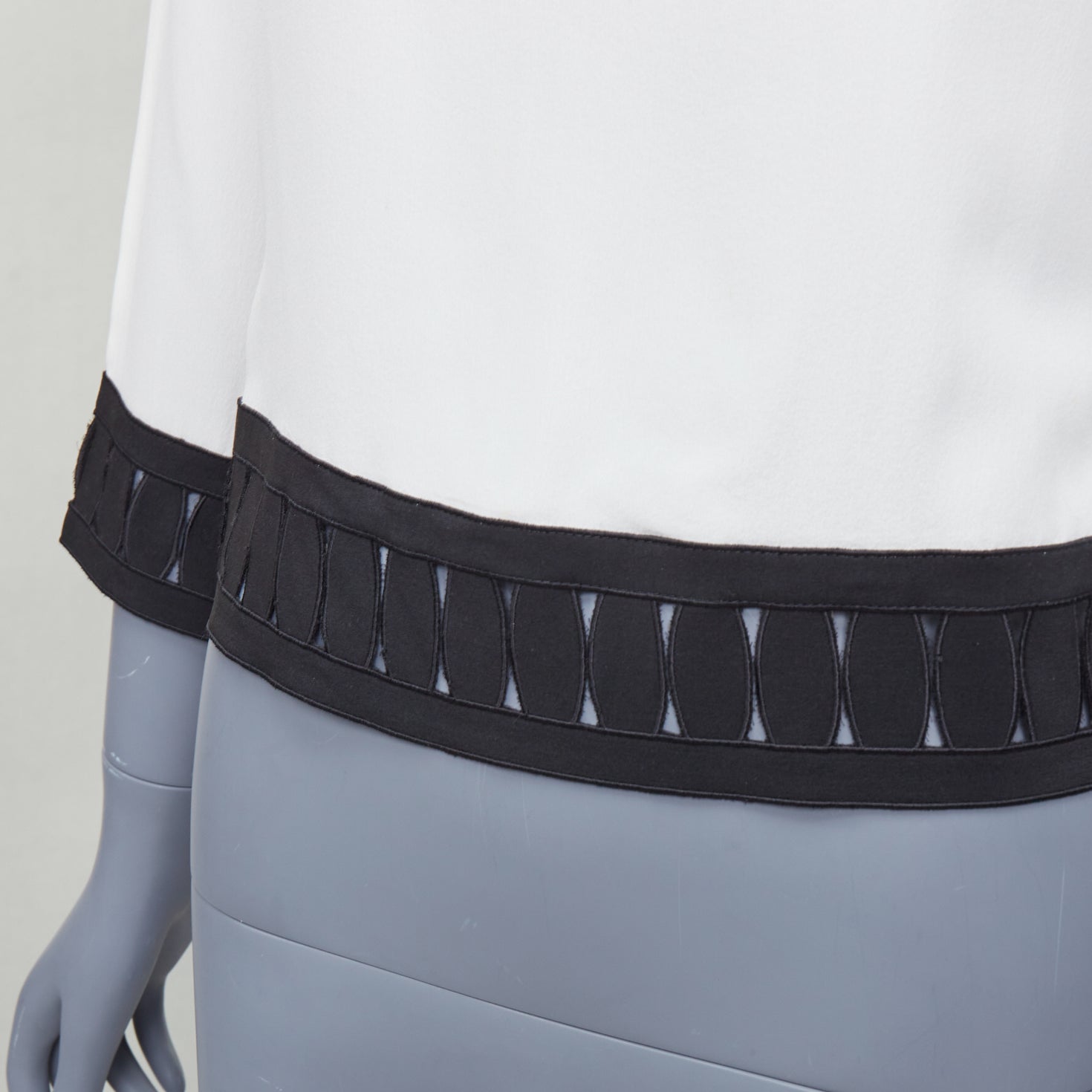 Moschino Colorblock Hem Top - Back view