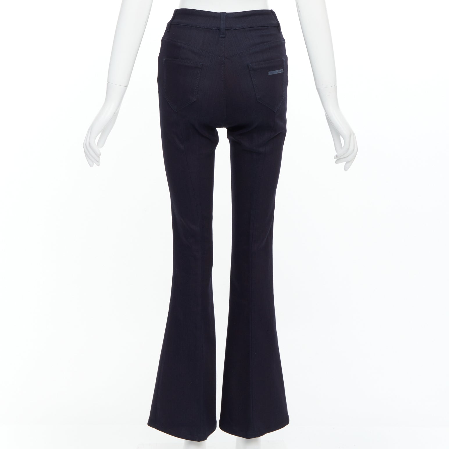 Prada Logo Flare Jeans - Side view