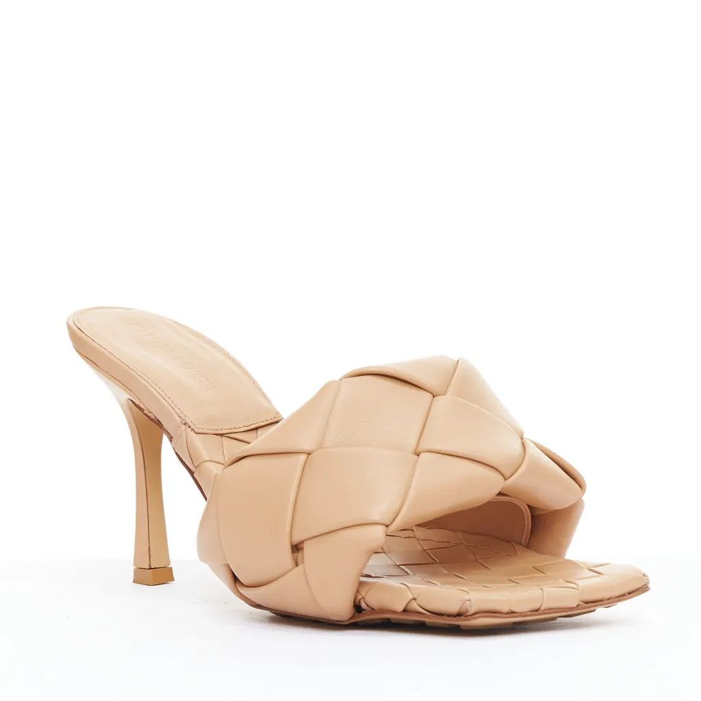 Bottega Veneta Lido Beige Leather Very good - Back View