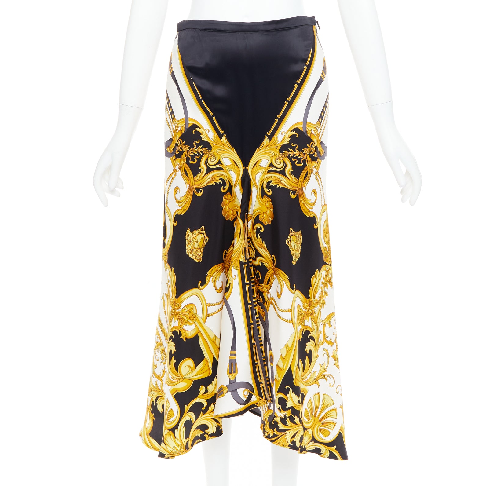 Versace Barocco Bias Skirt