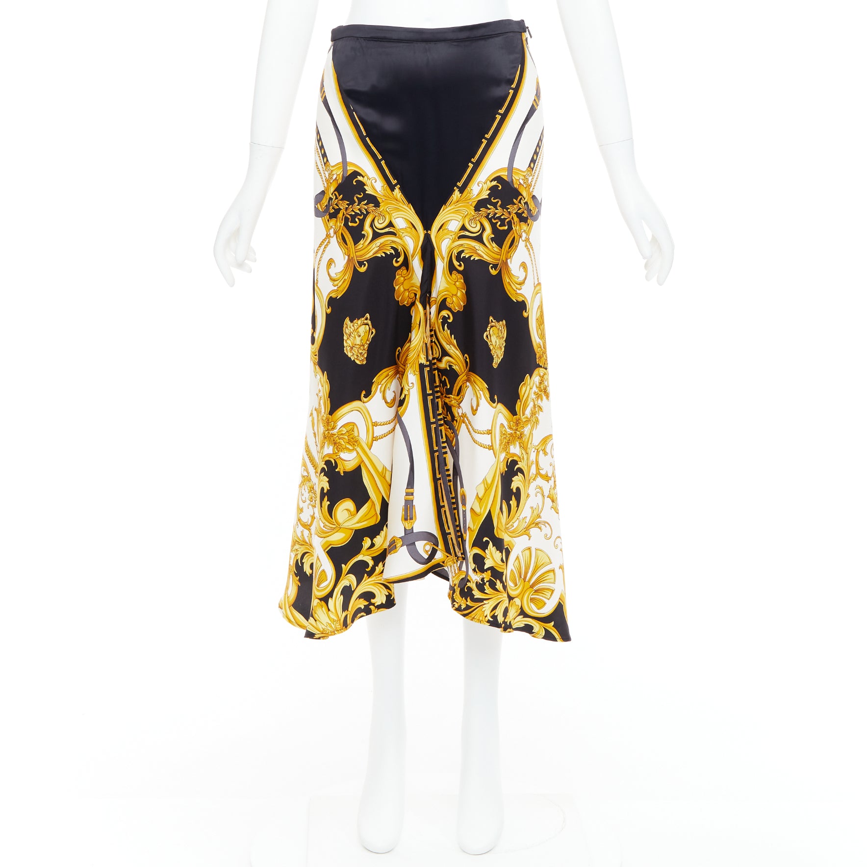 Versace Barocco Bias Skirt - Image 11