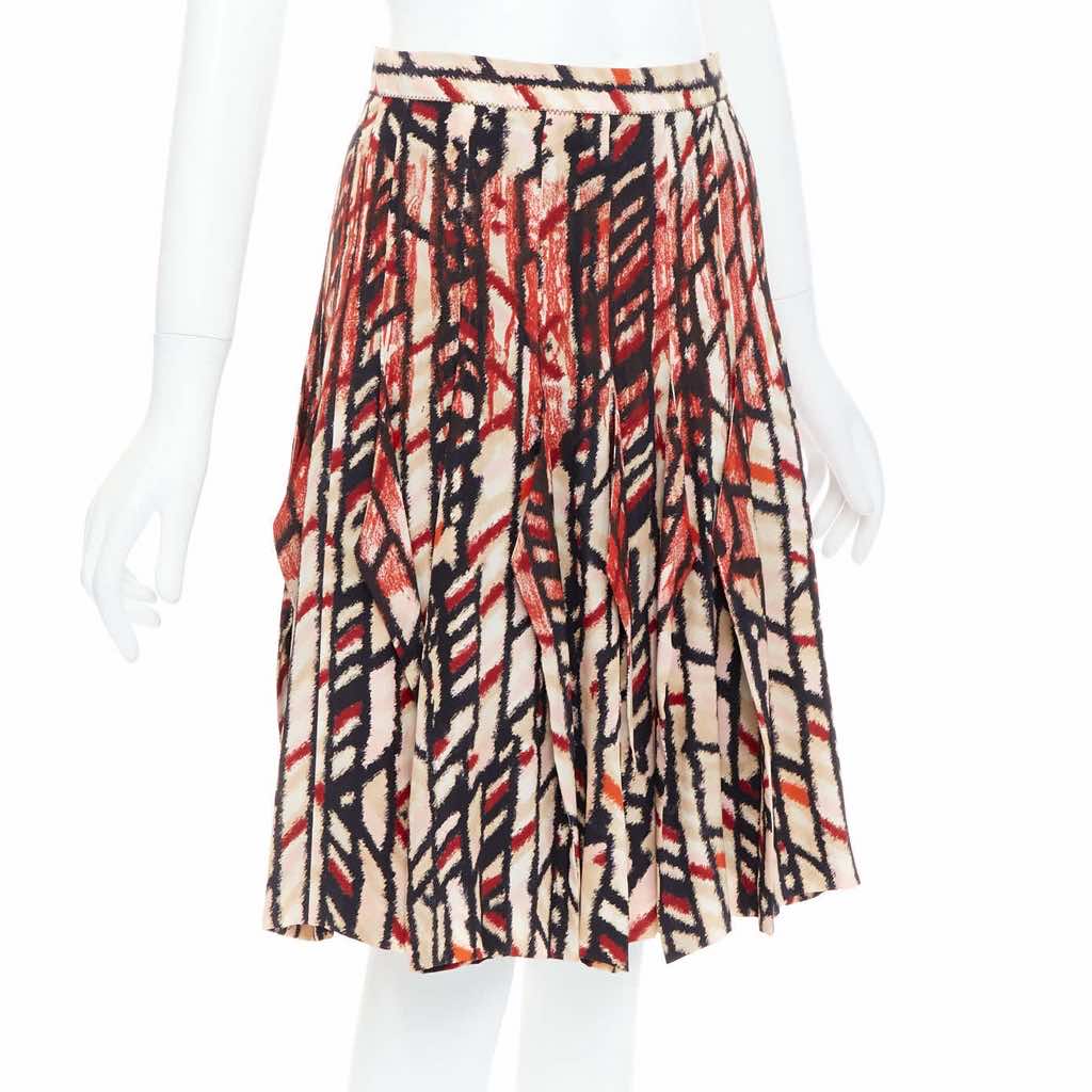 Bottega Veneta Abstract Pleated Skirt - Image 6