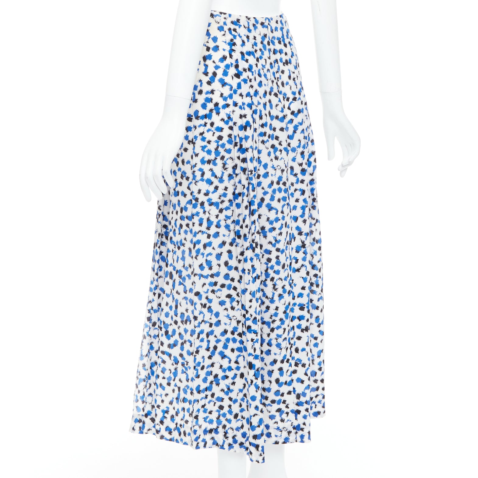 Oscar De La Renta Abstract Pleated Skirt - Detail 1