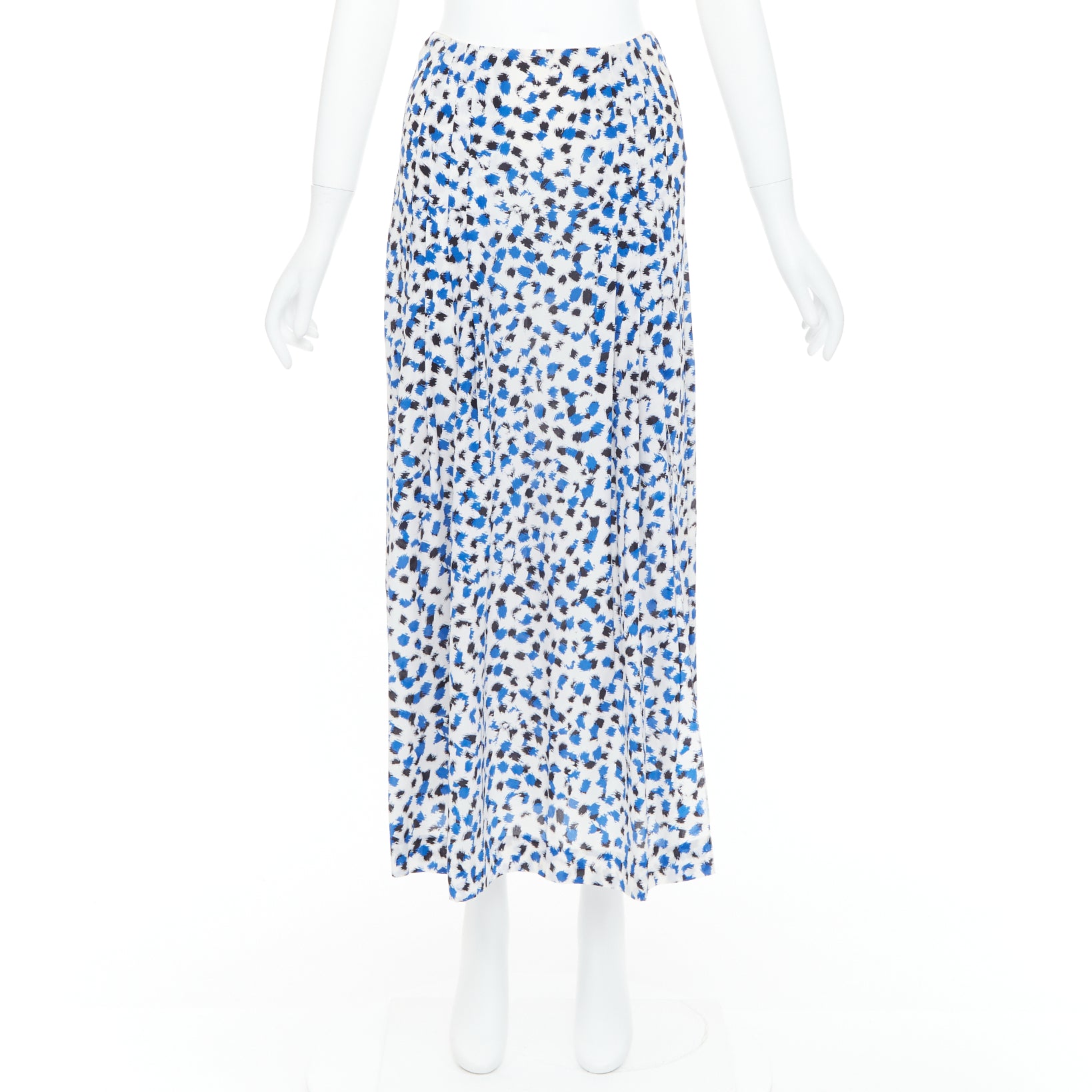 Oscar De La Renta Abstract Pleated Skirt - Image 11