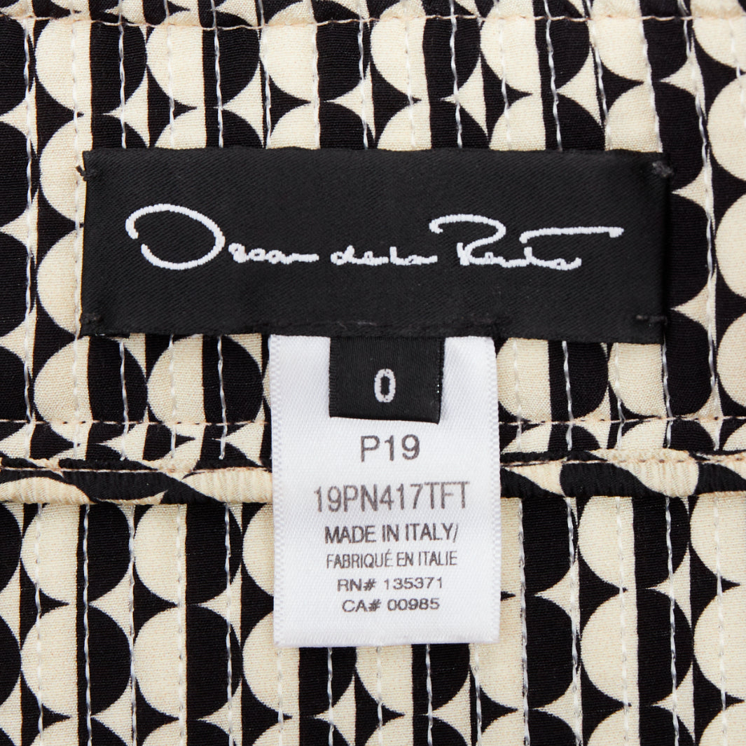 Oscar De La Renta Floral Quilted Skirt - Image 10