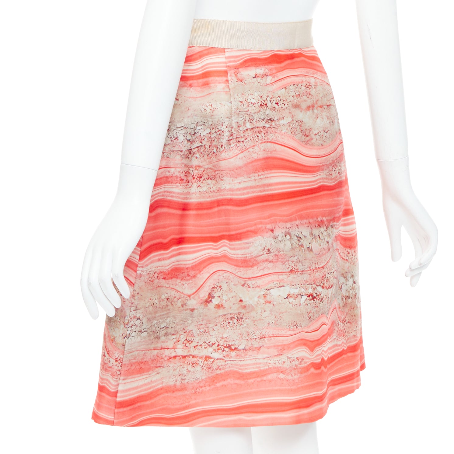 Giambattista Valli Marble A-line Skirt - Detail 1