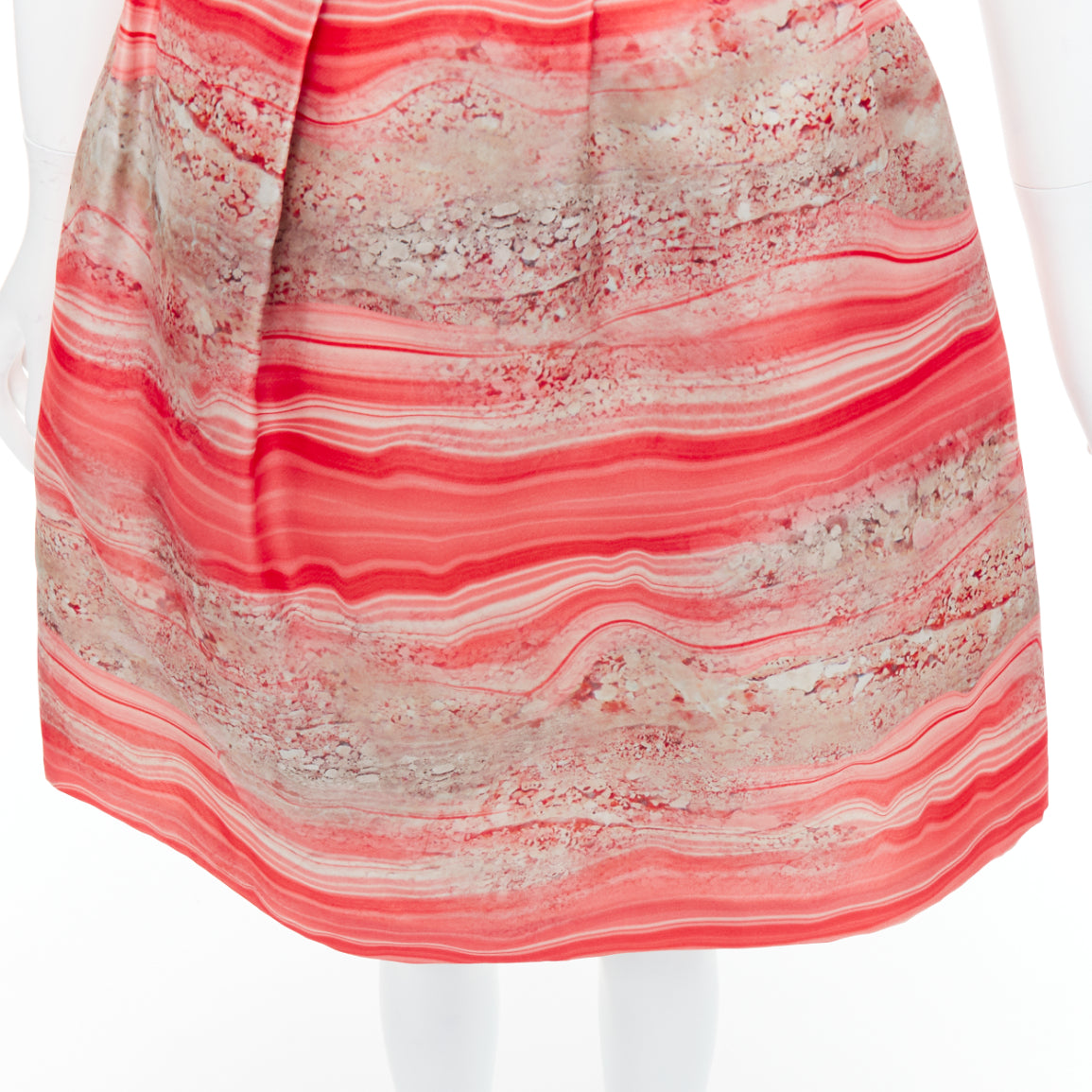 Giambattista Valli Marble A-line Skirt - Detail 2