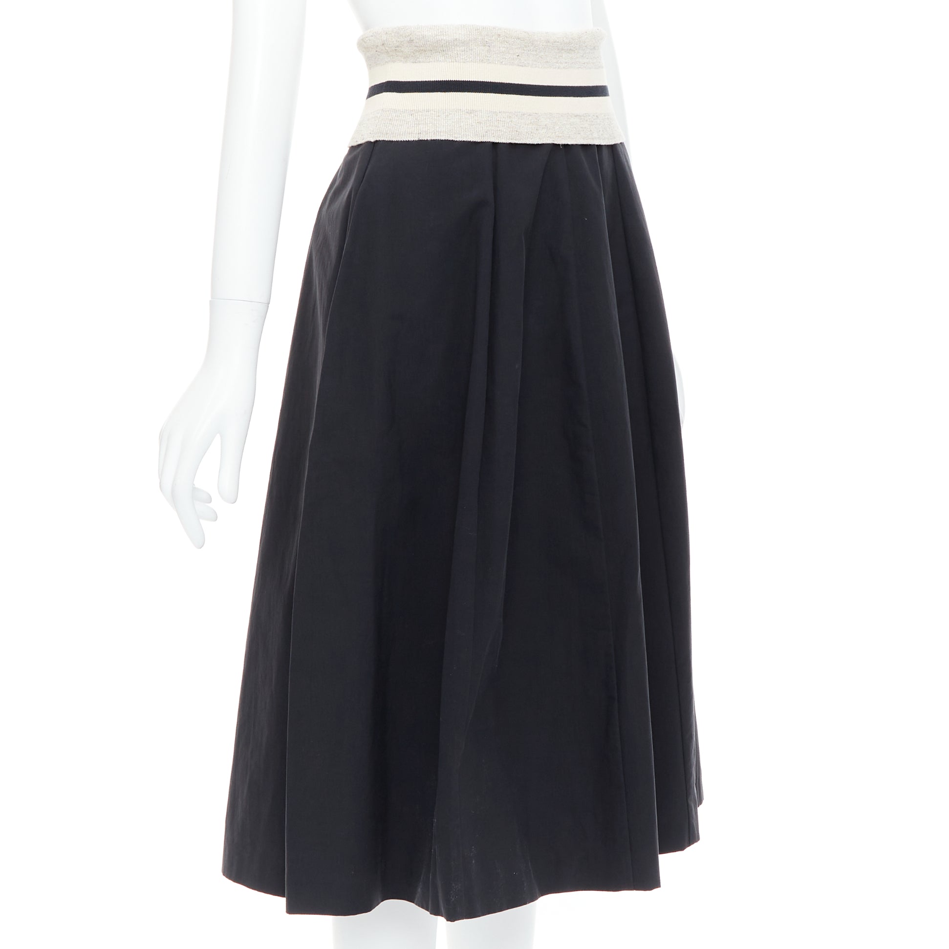 Brunello Cucinelli Foldover Waist Skirt - Image 6