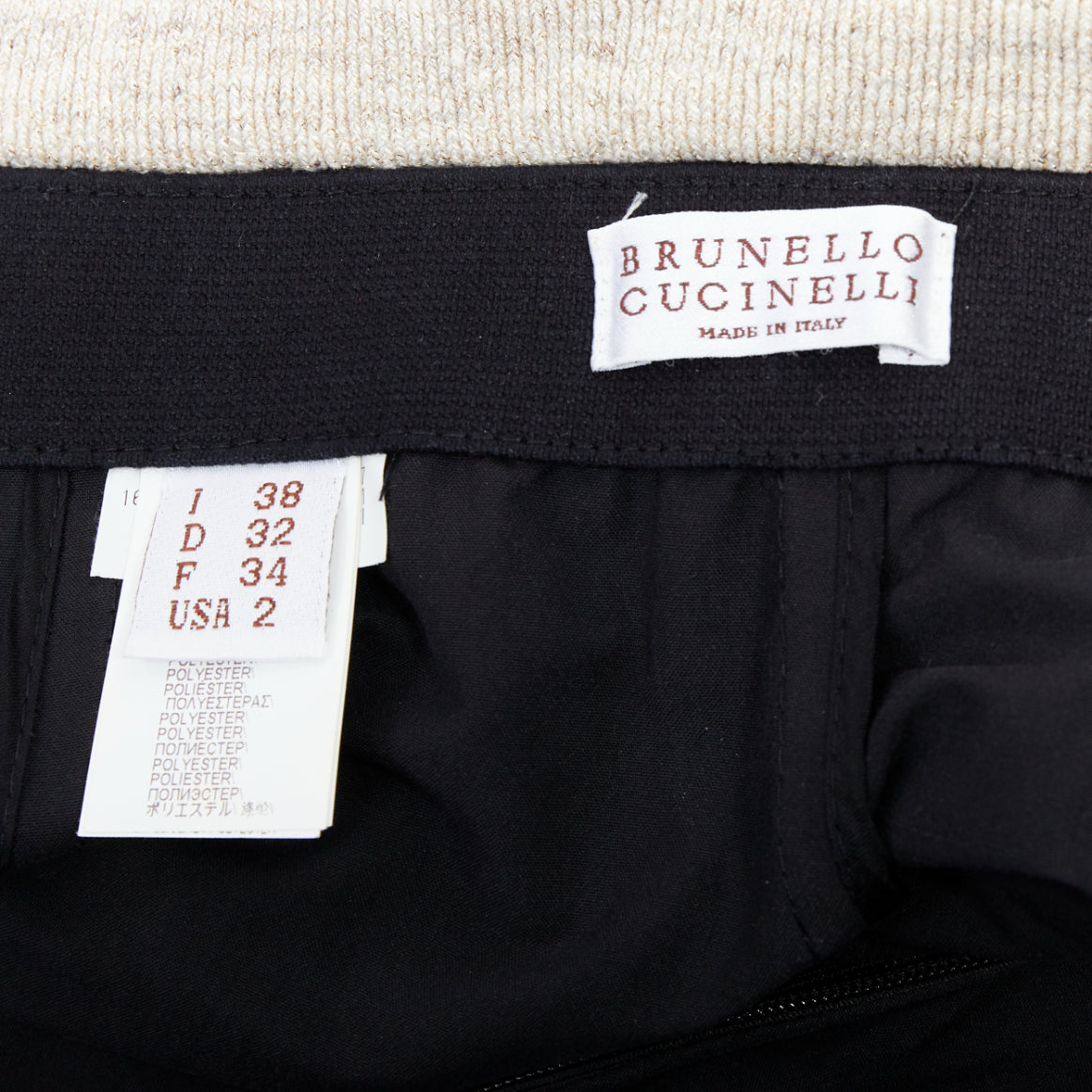 Brunello Cucinelli Foldover Waist Skirt - Image 10